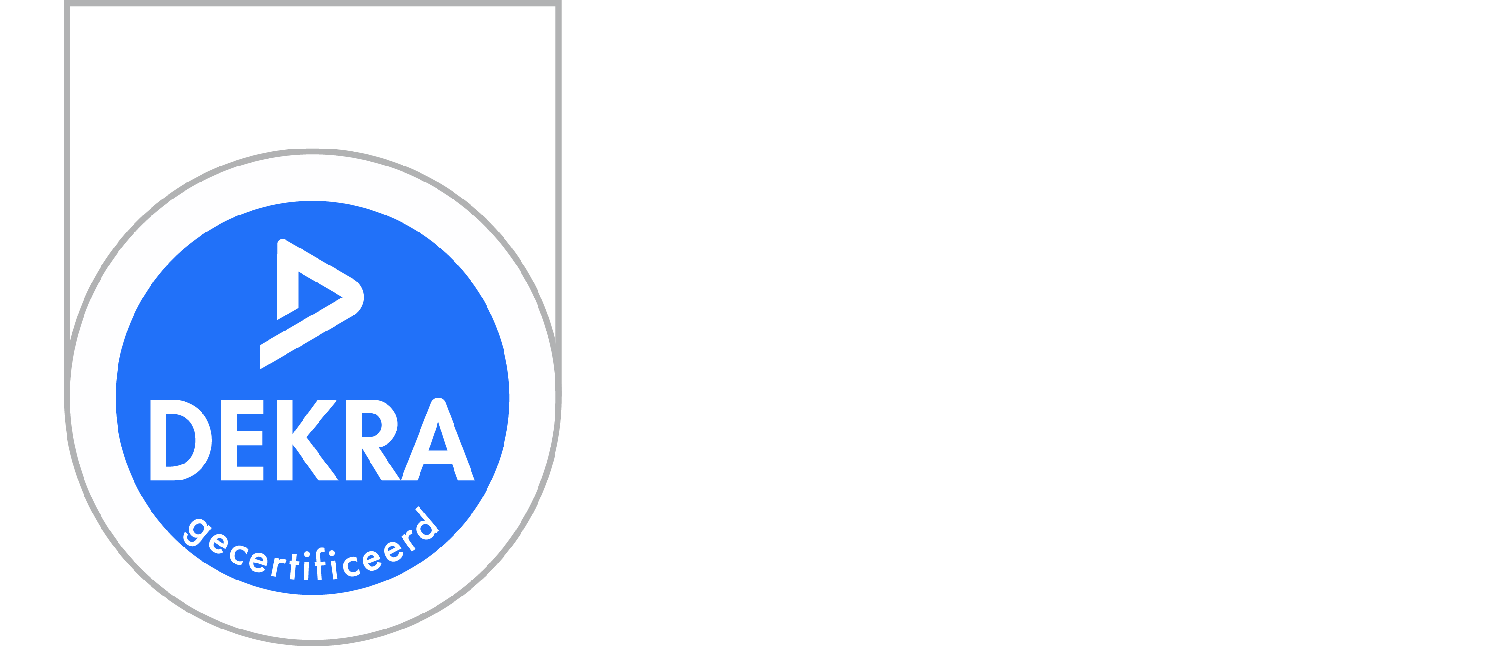 Dekra gecertificeerd - ISO 9001, ISO 27001 en NEN 7510
